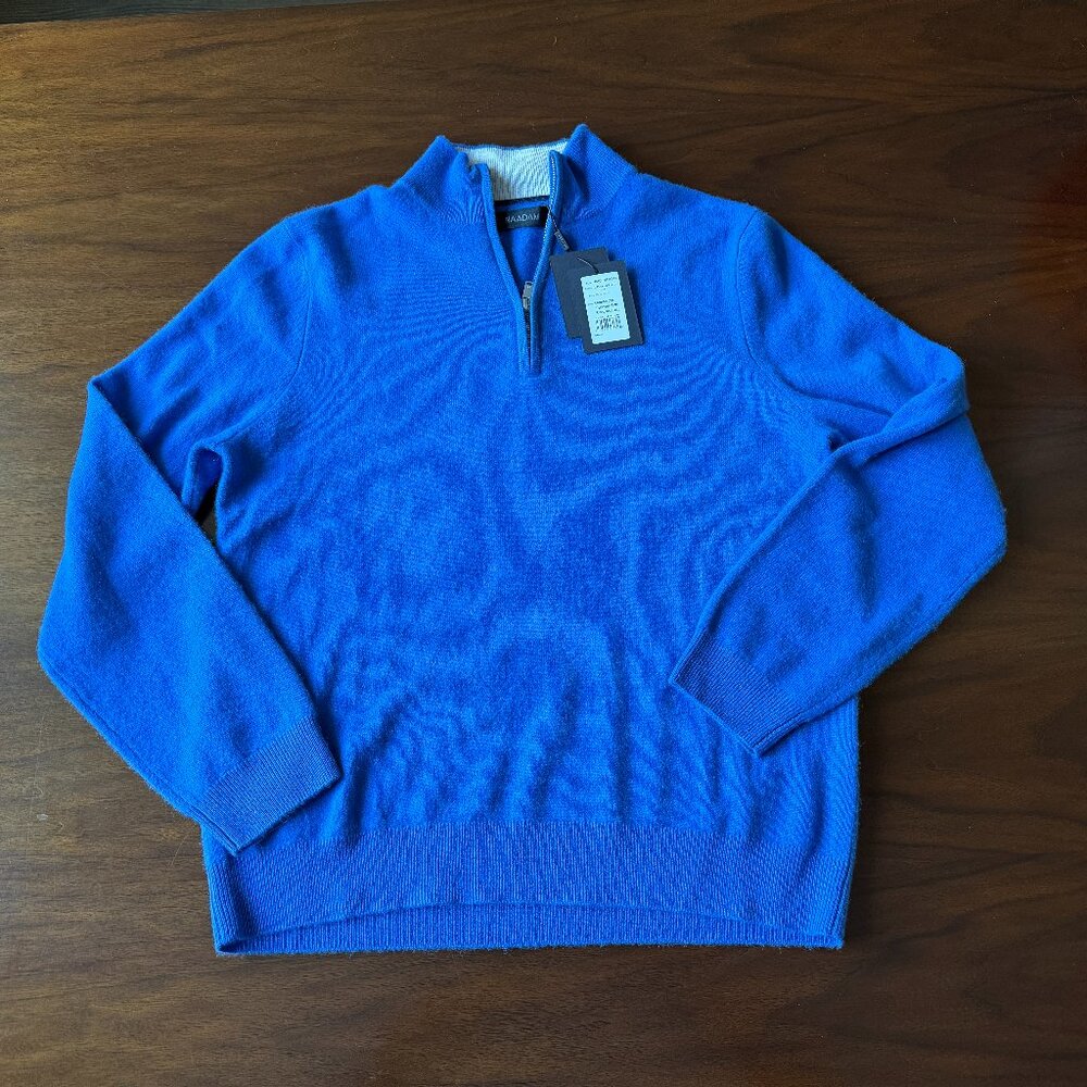 NAADAM Signature Cashmere Quarter Zip